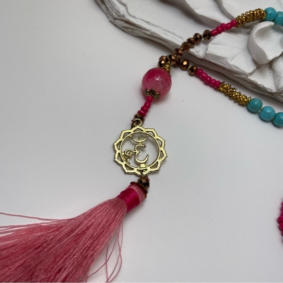 Om Necklace 32” Length - Picture 3 of 8